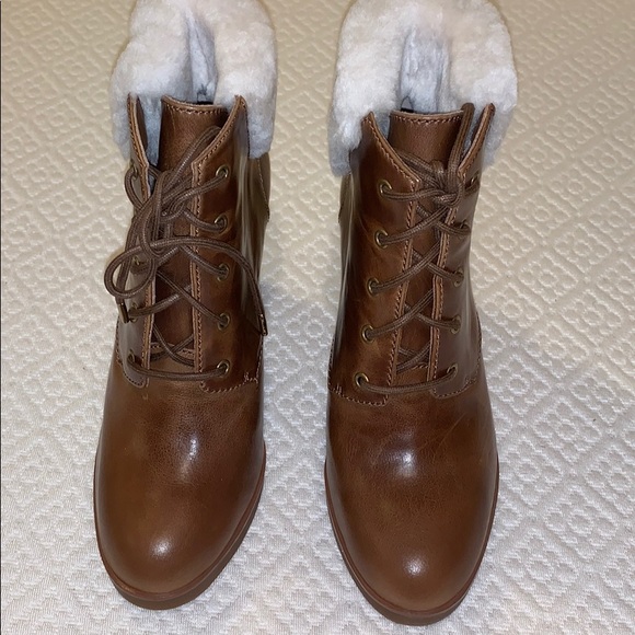 Michael Kors Carrigan Wedge Lace-Up Booties - Picture 2 of 8